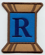 Spool of Thread Letter R - 5 Inch (In-the-Hoop)