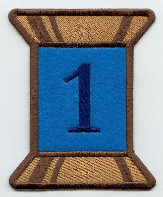 Spool of Thread Number 1 - 5 Inch (In-the-Hoop)