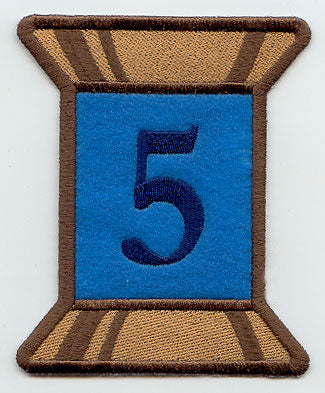 Spool of Thread Number 5 - 5 Inch (In-the-Hoop)