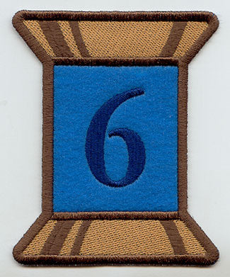 Spool of Thread Number 6 - 5 Inch (In-the-Hoop)