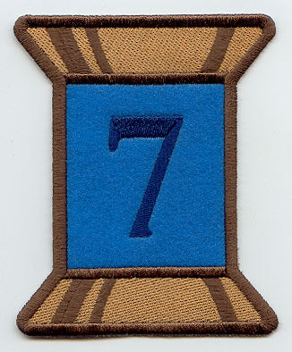 Spool of Thread Number 7 - 5 Inch (In-the-Hoop)