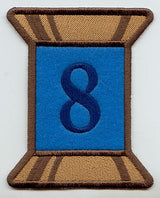 Spool of Thread Number 8 - 5 Inch (In-the-Hoop)