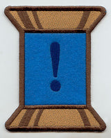 Spool of Thread Punctuation Exclamation Mark - 5 Inch (In-the-Hoop)
