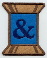 Spool of Thread Punctuation Ampersand - 5 Inch (In-the-Hoop)