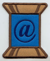 Spool of Thread Punctuation At Sign - 5 Inch (In-the-Hoop)