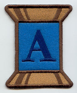 Spool of Thread Letter A - 5 Inch (In-the-Hoop)