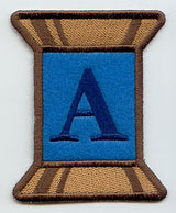 Spool of Thread Letter A - 5 Inch (In-the-Hoop)