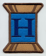 Spool of Thread Letter H - 5 Inch (In-the-Hoop)