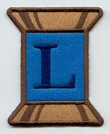 Spool of Thread Letter L - 5 Inch (In-the-Hoop)