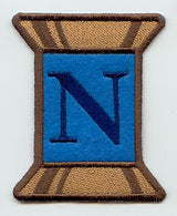 Spool of Thread Letter N - 5 Inch (In-the-Hoop)