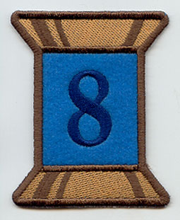 Spool of Thread Number 8 - 5 Inch (In-the-Hoop)