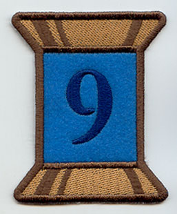 Spool of Thread Number 9 - 5 Inch (In-the-Hoop)