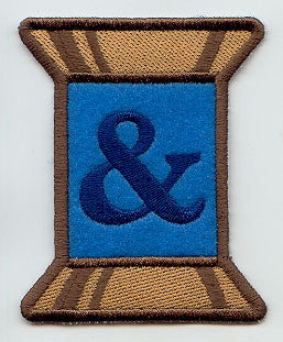 Spool of Thread Punctuation Ampersand - 5 Inch (In-the-Hoop)