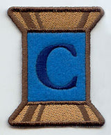 Spool of Thread Letter C - 5 Inch (In-the-Hoop)