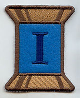 Spool of Thread Letter I - 5 Inch (In-the-Hoop)