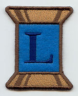 Spool of Thread Letter L - 5 Inch (In-the-Hoop)