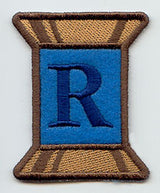 Spool of Thread Letter R - 5 Inch (In-the-Hoop)