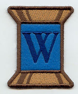 Spool of Thread Letter W - 5 Inch (In-the-Hoop)