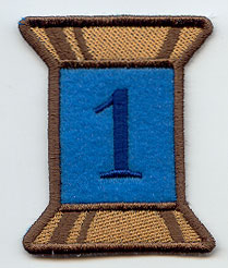 Spool of Thread Number 1 - 5 Inch (In-the-Hoop)