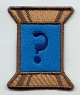 Spool of Thread Punctuation Question Mark - 5 Inch (In-the-Hoop)
