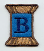 Spool of Thread Letter B - 5 Inch (In-the-Hoop)