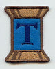 Spool of Thread Letter T - 5 Inch (In-the-Hoop)