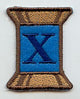 Spool of Thread Letter X - 5 Inch (In-the-Hoop)