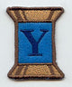 Spool of Thread Letter Y - 5 Inch (In-the-Hoop)