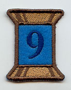 Spool of Thread Number 9 - 5 Inch (In-the-Hoop)