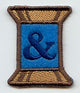Spool of Thread Punctuation Ampersand - 5 Inch (In-the-Hoop)