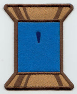 Spool of Thread Punctuation Apostrophe - 5 Inch (In-the-Hoop)