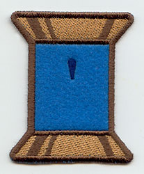 Spool of Thread Punctuation Apostrophe - 5 Inch (In-the-Hoop)