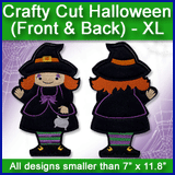 A Crafty Cut Halloween (Front & Back) Design Pack