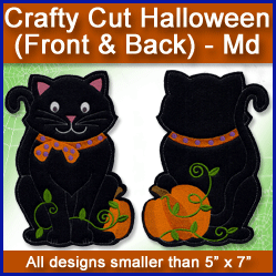 A Crafty Cut Halloween (Front & Back) Design Pack