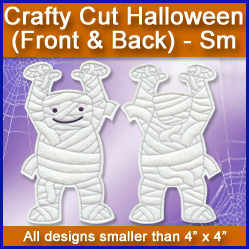 A Crafty Cut Halloween (Front & Back) Design Pack