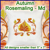 A Autumn Rosemaling Design Pack