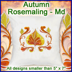 A Autumn Rosemaling Design Pack