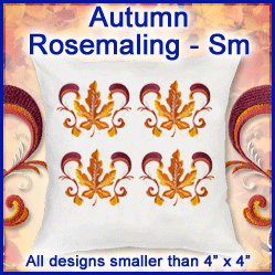A Autumn Rosemaling Design Pack