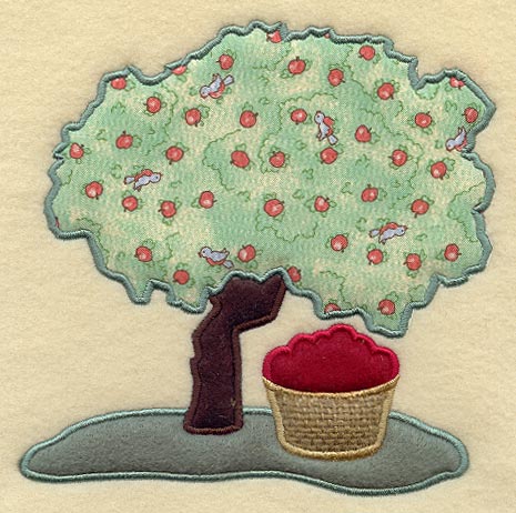 Orchard Scene (Applique)