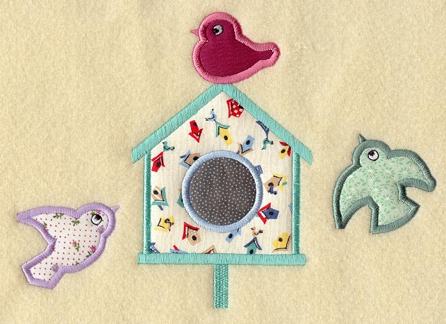Birdhouse Buddies (Applique)
