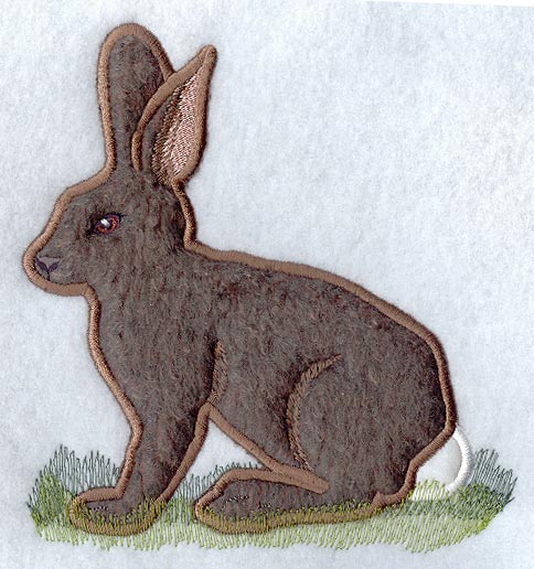 Rabbit (Applique) – Embroidery Library