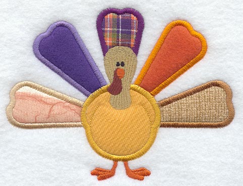 Whimsical Turkey (Applique)