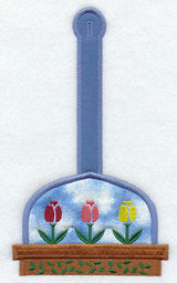 Tulip Towel Topper (Applique)