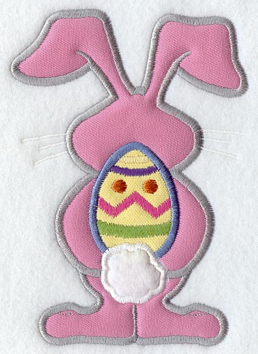 Easter Bunny Back (Applique)