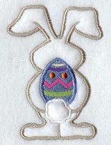 Easter Bunny Back (Applique)