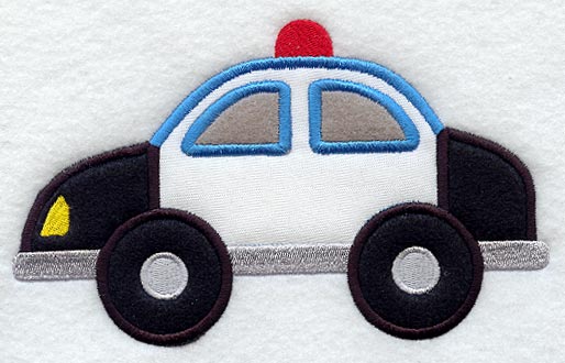 Police Car (Applique)