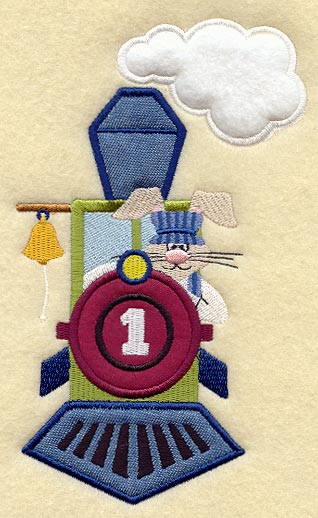 Train Engine (Front) (Applique)