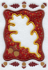 Oak Leaf Frame (Applique)