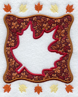 Maple Leaf Frame (Applique)