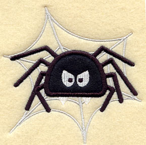 Spider and Web (Applique)